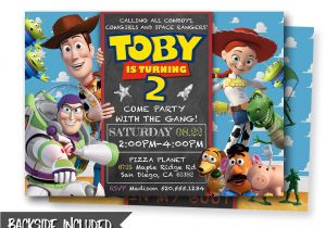 Toy Story Photo Birthday Party Invitations toy Story Invitation toy Story Invite Disney Pixar toy Story