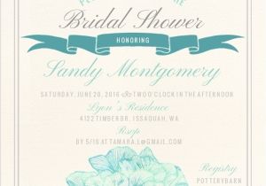 Traditional Bridal Shower Invitations Traditional Elegance Bridal Shower Invitation