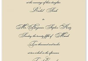 Traditional Wedding Invitation Font Traditional Wedding Invitations Invitationstudioblog