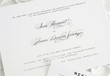 Traditional Wedding Invitation Font Wedding Invitations with A Timeless Script Font Wedding