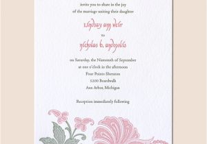Traditional Wedding Invitation Template Traditional Wedding Invitations