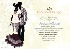Traditional Wedding Invitations Designs Ratu sotho Traditional Wedding Invitation