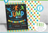 Trampoline Birthday Party Invitation Template Free 14 Boy Birthday Invitation Designs Templates Psd Ai
