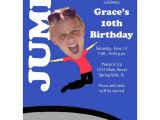 Trampoline Birthday Party Invitations Free 8 Best Images About Trampoline Party On Pinterest