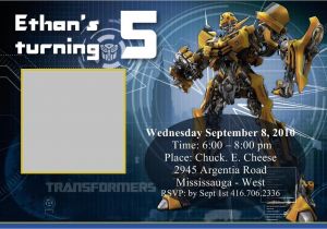 Transformer Birthday Invitations Templates Transformers Birthday Party Invitations Template Mickey