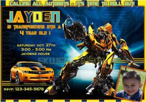 Transformer Party Invitations Transformers Birthday Invitations Ideas Bagvania Free