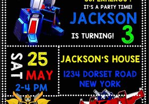 Transformers Birthday Party Invitations Template Birthday Party Invitations Wonderful Transformer Birthday