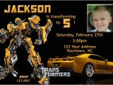 Transformers Birthday Party Invitations Template Free Printable Transformers Bumble Bee Birthday Party