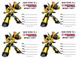 Transformers Party Invitations Free Printable Transformers Birthday Invitations Free Printable