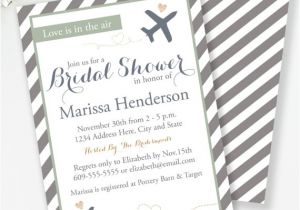 Travel themed Wedding Shower Invitations Travel Bridal Shower Invitation Travel theme Shower