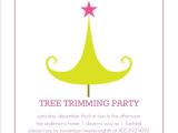 Tree Trimming Party Invitations Bright Tree Trimming Holiday Party Invitation Holiday