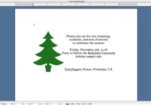 Tree Trimming Party Invitations Come Party with Me Tree Trimming Invite Popsugar Food