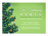 Tree Trimming Party Invitations Tree Trimming Party Invitation Green Tree Zazzle