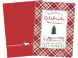Tree Trimming Party Invitations Tree Trimming Party Printable Invitation Christmas Winter