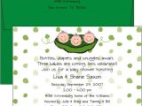 Triplet Baby Shower Invitations Baby Shower Invitations Wording for Triplets Rubber