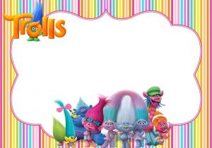 Trolls Party Invitation Template Pin On Tags
