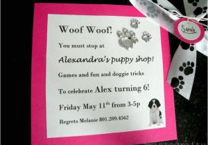 Turning 10 Birthday Invitation Wording Aristocrafty Puppy Birthday Party