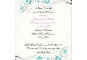 Turquoise and Hot Pink Wedding Invitations Flowers Turquoise Hot Pink Wedding Bridal Shower 5 Quot X 7