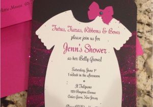 Tutu and Tiara Baby Shower Invitations Pinterest Discover and Save Creative Ideas