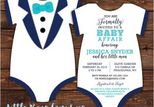 Tuxedo Baby Shower Invitations Items Similar to 10 Tuxedo Baby Shower Invitations Black