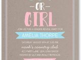 Twin Gender Reveal Party Invitations 10 Gender Reveal Party Invitations Psd Ai Free