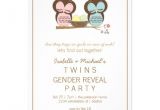 Twin Gender Reveal Party Invitations Gender Reveal Baby Shower Quotes Quotesgram