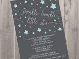 Twinkle Twinkle Little Star Baby Shower Invitation Wording Twinkle Twinkle Little Star Baby Shower Invitation Diy