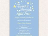Twinkle Twinkle Little Star Baby Shower Invitation Wording Twinkle Twinkle Little Star Baby Shower Invitation Wording
