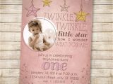 Twinkle Twinkle Little Star Birthday Invitation Template Free Twinkle Twinkle Little Star Birthday Invitation by