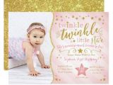 Twinkle Twinkle Little Star Birthday Invitation Template Free Twinkle Twinkle Little Star Birthday Invitation Zazzle