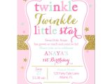 Twinkle Twinkle Little Star Birthday Invitation Template Twinkle Twinkle Little Star Invitation Printable or Printed