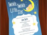 Twinkle Twinkle Little Star Girl Baby Shower Invitations Twinkle Twinkle Little Star Baby Shower by Dizzydesignstudio