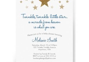 Twinkle Twinkle Little Star Girl Baby Shower Invitations Twinkle Twinkle Little Star Baby Shower Invitation