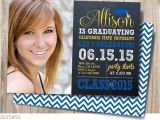 Two Sided Graduation Party Invitations Graduation Invitation Graduation Chalkboard Double Sided