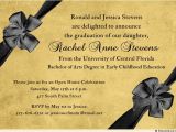 Ucf Graduation Invitations formal Open House Invitation Gold Charcoal Gray Graduate 39 S