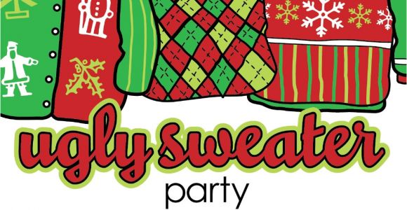 Ugly Holiday Sweater Party Invitation Template Free Ugly Christmas Sweater Invitation