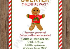 Ugly Sweater Christmas Party Invitations Wording Ugly Christmas Sweater Party Wording for the Invitations