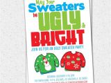 Ugly Sweater Party Invitation Template Free Ugly Sweater Party Invitation Tacky Holiday Christmas