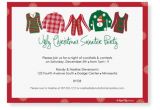 Ugly Sweater Party Invitation Template Free Word Ugly Christmas Sweater Invitation Template by