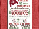 Ugly Xmas Sweater Party Invites Holiday Christmas Ugly Sweater Party Invitation 4×6