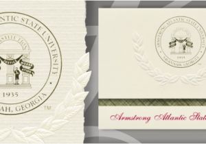 Uh Graduation Invitations Armstrong atlantic State University Graduation