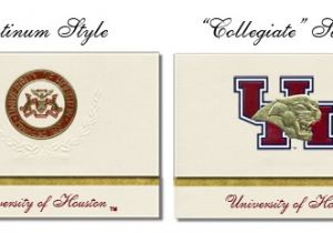 Uh Graduation Invitations Welcome to the Signature Announcements College Graduation