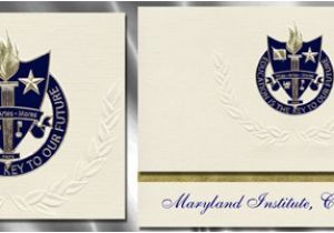 Umd Graduation Invitations Maryland Institute College Of Art Graduation