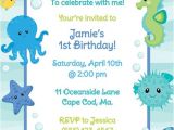 Under the Sea Birthday Invitation Template Under the Sea Birthday Invitation Boy Turtle Birthday