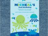 Under the Sea Birthday Party Invitations Free Printable Under the Sea Birthday Invitation Printable Under the Sea