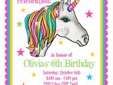 Unicorn Birthday Invitation Wording Unicorn Invitations Unicorn Birthday Party Invitations