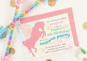 Unicorn Invitations for Birthday Party 25 Fun Birthday Party theme Ideas Fun Squared