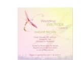 Unique Bridal Shower Invitation Ideas Dragonfly theme Unique Bridal Shower Invitations 5 25