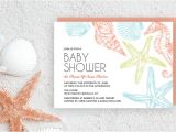 Unique Bridal Shower Invitations Beach theme Beach theme Baby Shower Invitations