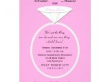 Unique Bridal Shower Invites Unique Ring Bridal Shower Invitation On Pink 5" X 7